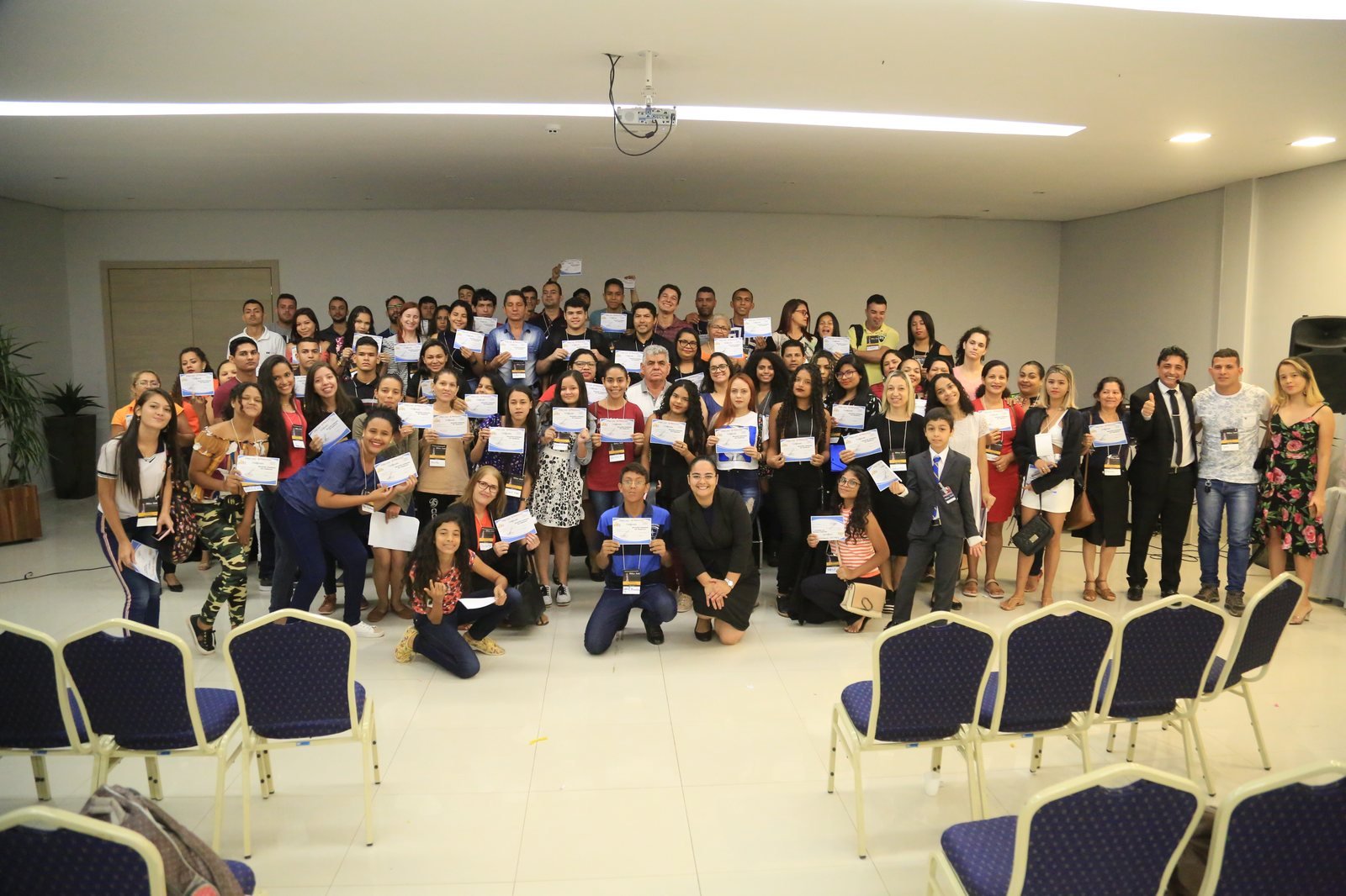 Turma certificada — Encerramento de treinamento
